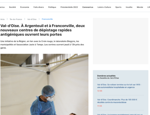 La Région Île-de-France ouvre des centres de dépistage autour des gares en Île-de-France, la Croix rouge française, le laboratoire Biogyne et l’association Juste à Temps.